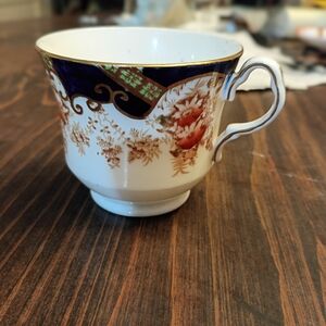 Elegant Floral Porcelain Teacup